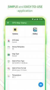اسکرین شات برنامه GPS Map Stamp: Geotag Photos with Timestamp Camera 4