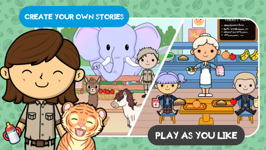 اسکرین شات بازی Lila's World:Create Play Learn 3