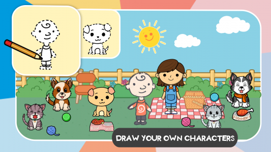 اسکرین شات بازی Lila's World:Create Play Learn 4