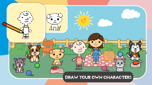 اسکرین شات 4 بازی Lila's World:Create Play Learn