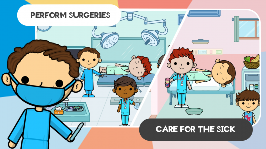 اسکرین شات بازی Lila's World:Dr Hospital Games 8
