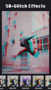 اسکرین شات برنامه Glitch Photo Editor - Glitch V 2