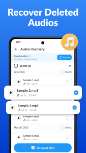 اسکرین شات 6 برنامه Photo & Video Recovery
