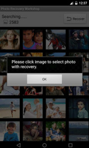 اسکرین شات برنامه Deleted Photo Recovery Workshop 3