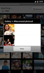 اسکرین شات برنامه Deleted Photo Recovery Workshop 2