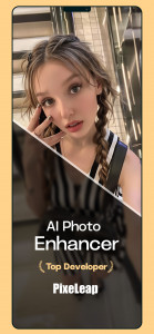 اسکرین شات برنامه AI Photo Enhancer, AI Enhancer 2