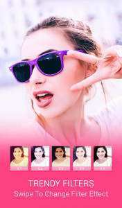 اسکرین شات برنامه PhoSelfie - My Beauty Camera, Collage & Photo Edit 2