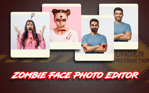 اسکرین شات برنامه Zombie Face Photo Editor 1