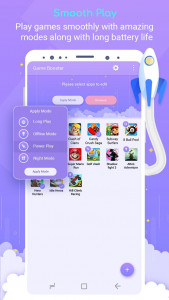 اسکرین شات برنامه Game Booster -One Tap Launcher 4