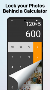 اسکرین شات برنامه Secret Calculator Lock Vault 1