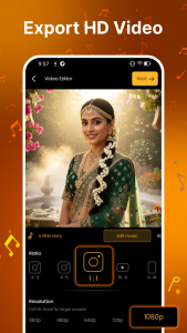 اسکرین شات 8 برنامه Photo Video Maker Music Song