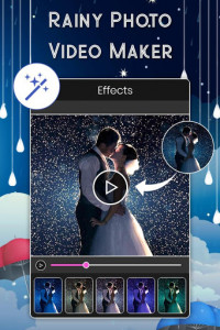 اسکرین شات برنامه Rainy Photo Video Movie Maker 3