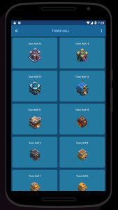 اسکرین شات 1 برنامه Clash of Maps 2025:CoC Layouts