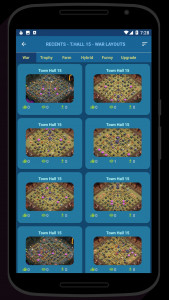 اسکرین شات 2 برنامه Clash of Maps 2025:CoC Layouts
