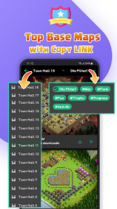 اسکرین شات 3 برنامه Clashtasia - Base Layout link