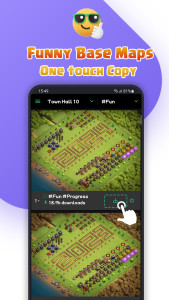 اسکرین شات 5 برنامه Clashtasia - Base Layout link