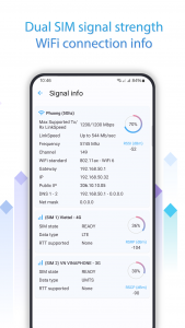اسکرین شات برنامه Net Signal: WiFi & 5G Meter 6