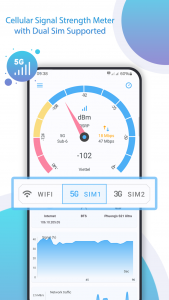 اسکرین شات 3 برنامه Net Signal Pro:WiFi & 5G Meter