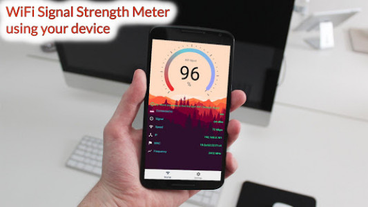 اسکرین شات برنامه WiFi Signal Strength Meter Pro (no Ads) 8