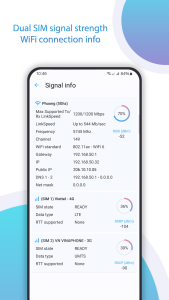 اسکرین شات 6 برنامه Net Signal Pro:WiFi & 5G Meter