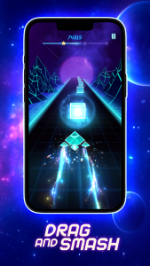 اسکرین شات 2 بازی Beat Rush: Cyber Neon Rhythm