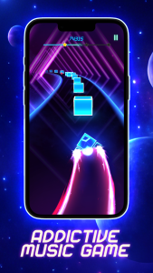 اسکرین شات 5 بازی Beat Rush: Cyber Neon Rhythm