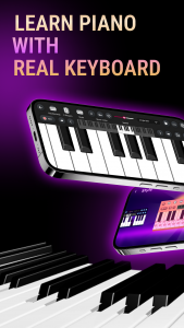 اسکرین شات 1 برنامه Piano Learn - Tutor & Course