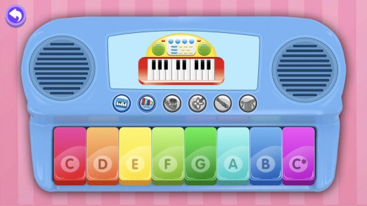 اسکرین شات 3 برنامه ABC Piano for Kids: Learn&Play