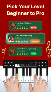 اسکرین شات 3 برنامه Piano Keyboard: Learn Piano