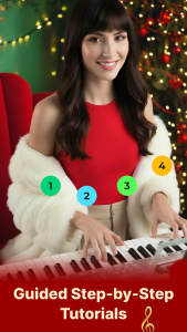 اسکرین شات 1 برنامه Piano Keyboard: Learn Piano