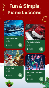 اسکرین شات 2 برنامه Piano Keyboard: Learn Piano