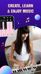 اسکرین شات 8 برنامه Piano Keyboard: Learn Piano