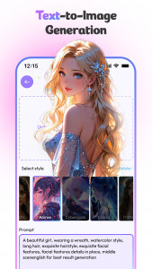 اسکرین شات 4 برنامه PicErase: AI Art Generator