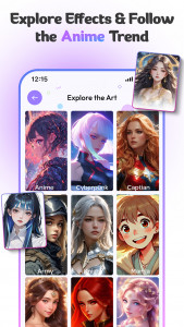اسکرین شات 5 برنامه PicErase: AI Art Generator