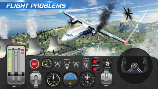اسکرین شات 4 بازی Airplane Flight Pilot