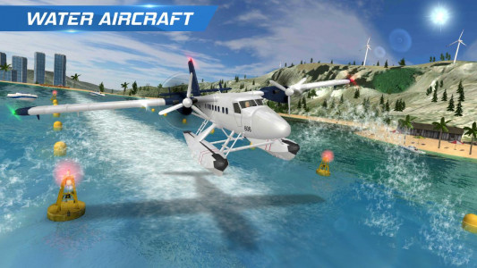 اسکرین شات بازی Airplane Flight Pilot 3