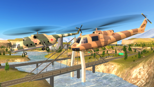 اسکرین شات بازی Army Helicopter Marine Rescue 3