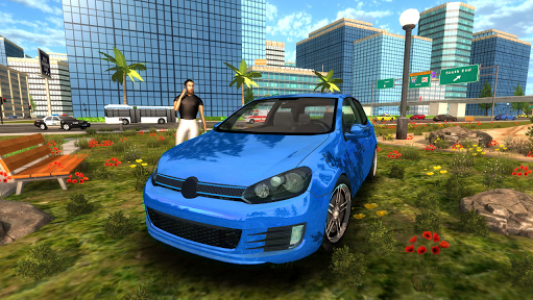 اسکرین شات بازی Crime Car Driving Simulator 3