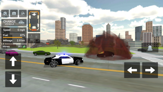 اسکرین شات بازی City Police Car Driving Chase 6