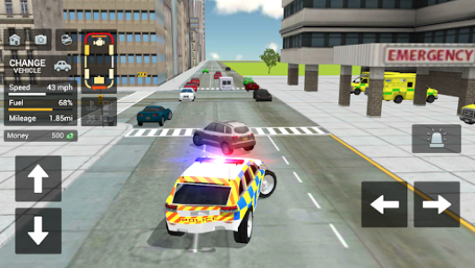 اسکرین شات بازی City Police Car Driving Chase 2