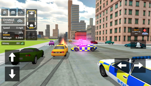 اسکرین شات بازی City Police Car Driving Chase 8