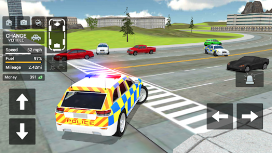 اسکرین شات بازی City Police Car Driving Chase 5