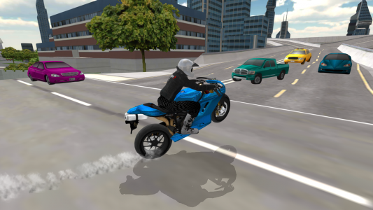 اسکرین شات بازی Extreme Bike Driving 3D 7