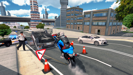 اسکرین شات بازی Extreme Bike Driving 3D 2