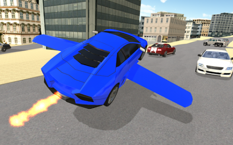 اسکرین شات بازی Flying Car Simulator 4