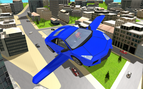اسکرین شات بازی Flying Car Simulator 7