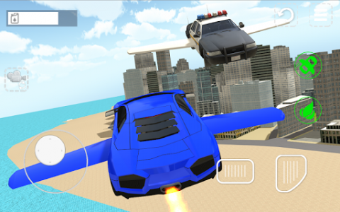 اسکرین شات بازی Flying Car Simulator 3