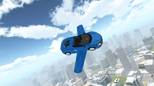 اسکرین شات بازی Flying Sports Car Simulator 6
