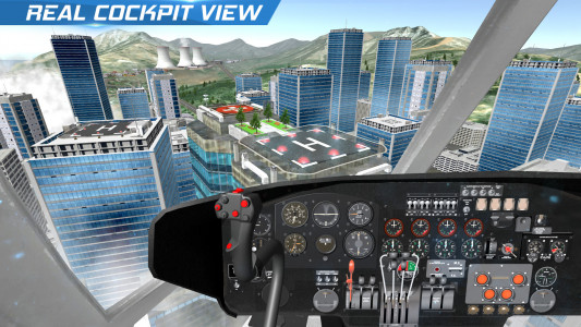 اسکرین شات بازی Helicopter Flight Pilot 2