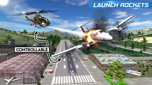 اسکرین شات بازی Helicopter Flight Pilot 6